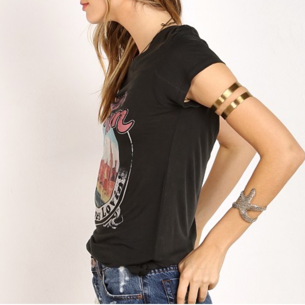 Spell Vintage Folktown Tee in Charcoal size medium - Picture 2 of 12